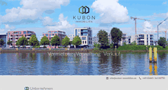 Desktop Screenshot of kubon-immobilien.de