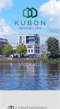 Mobile Screenshot of kubon-immobilien.de